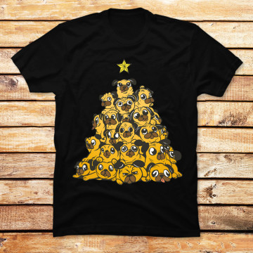 Pugs Christmas Tree