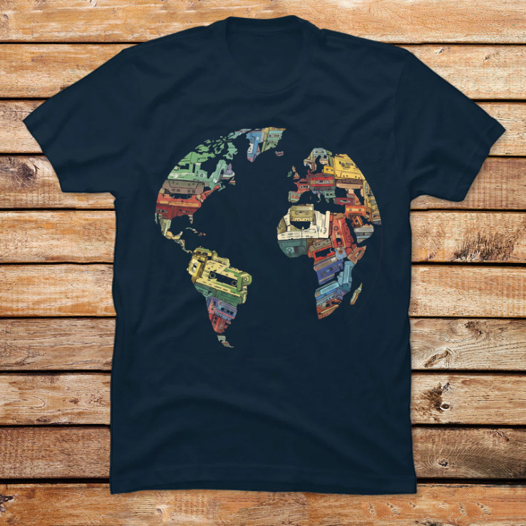 Cassette World Map