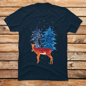 Deer and Winter II