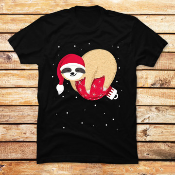 Christmas Sloth Cute