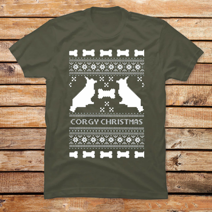 Christmas Sweater - Corgy Christmas