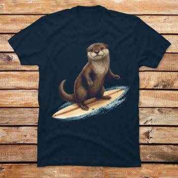 Surfing Otter