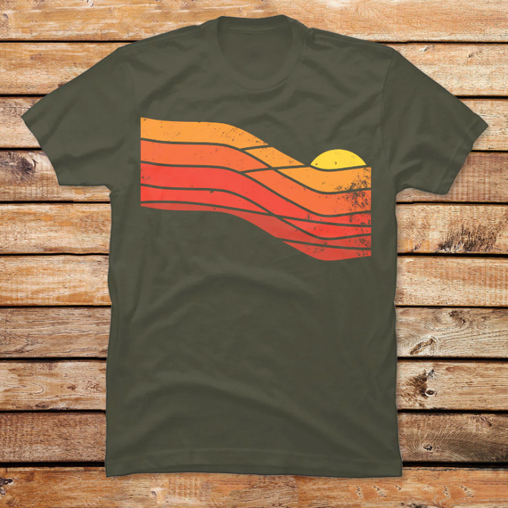 70s Retro Sunset