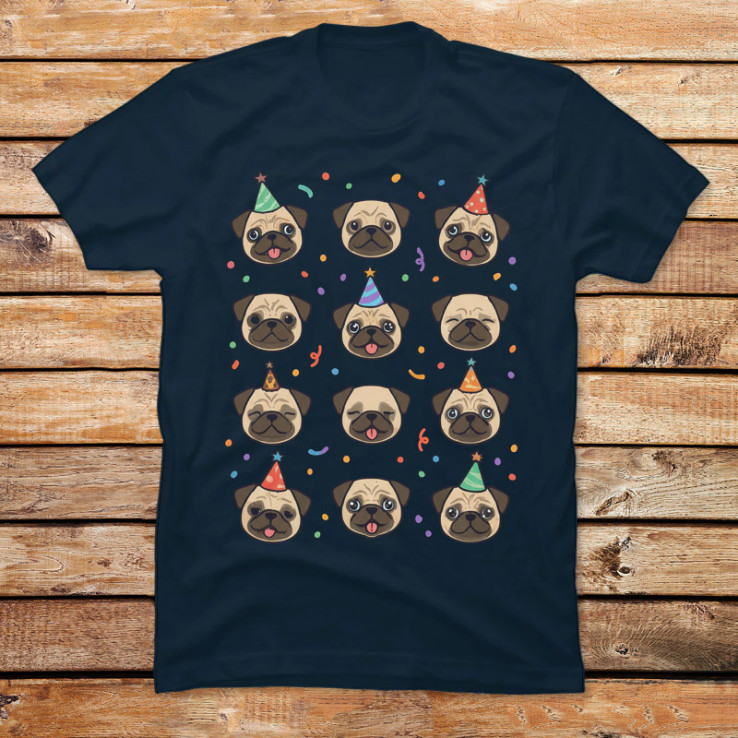 Pug Party Poppers