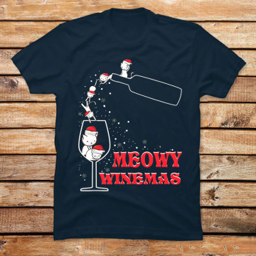 Meowy Winemas Cats