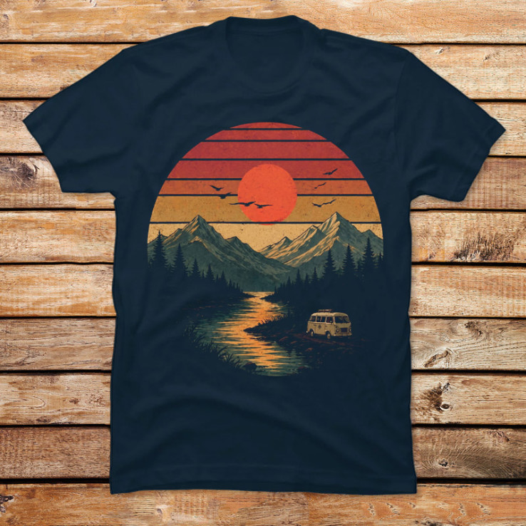 Retro Horizon Wanderer