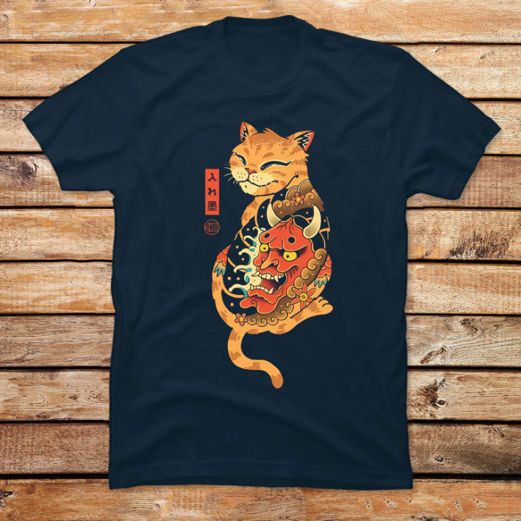 Oni Cat Irezumi