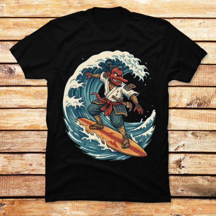 Surfing Tengu
