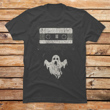 Vintage Cassette Ghost