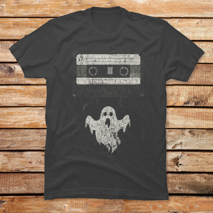 Vintage Cassette Ghost