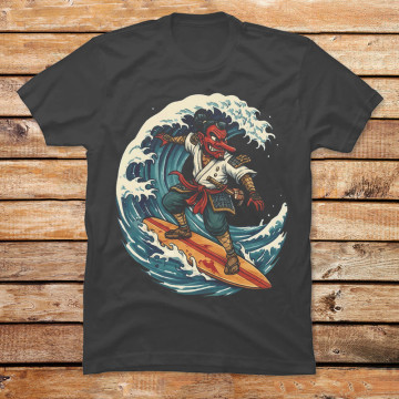 Surfing Tengu