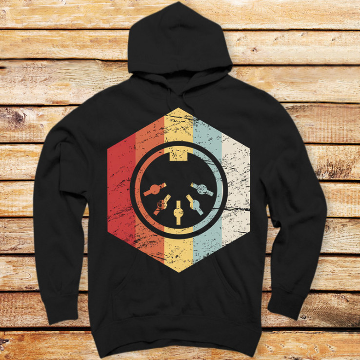 Retro 70s Synthesizer