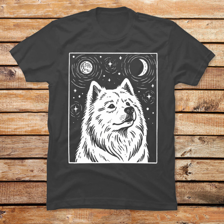 Starry Night Samoyed