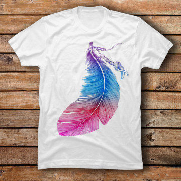 Rainbow Feather