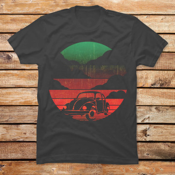 Classic Car Sunset
