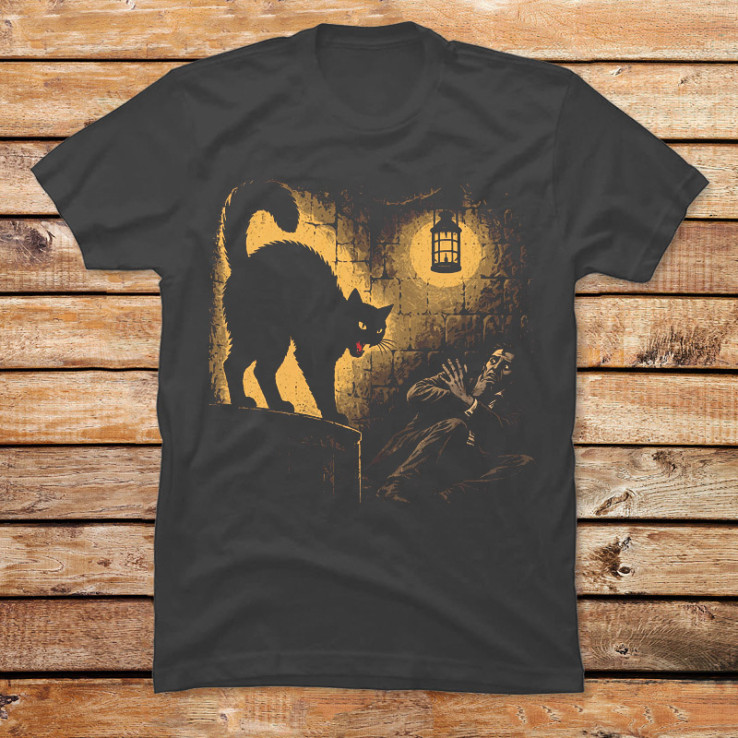 The black cat
