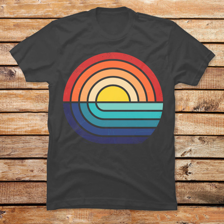 Sunset and Waves III