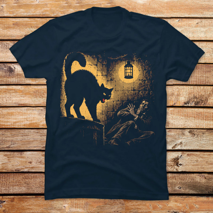 The black cat