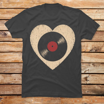 Forever Vinyl Heart