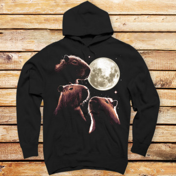Three Capybara Moon