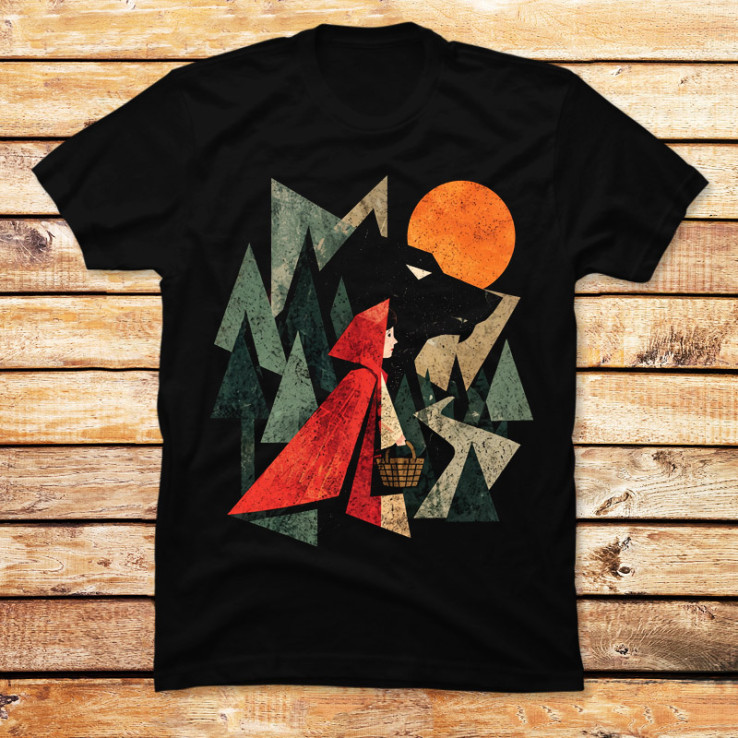 Little Red's Papercraft Woods