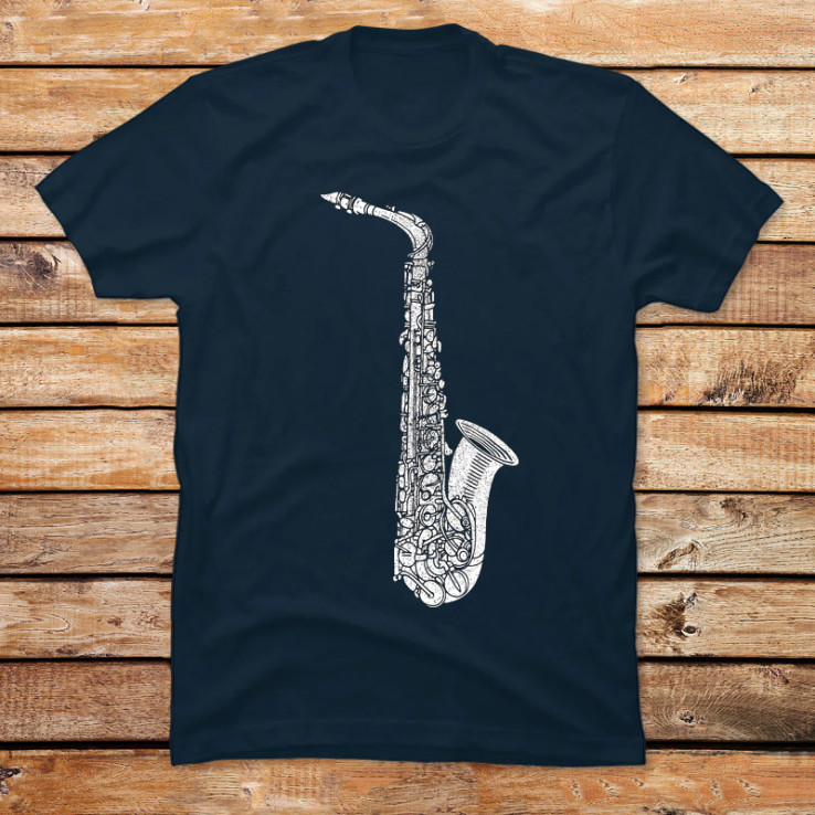 Vintage Jazz Saxophone
