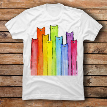 Rainbow Of Cats