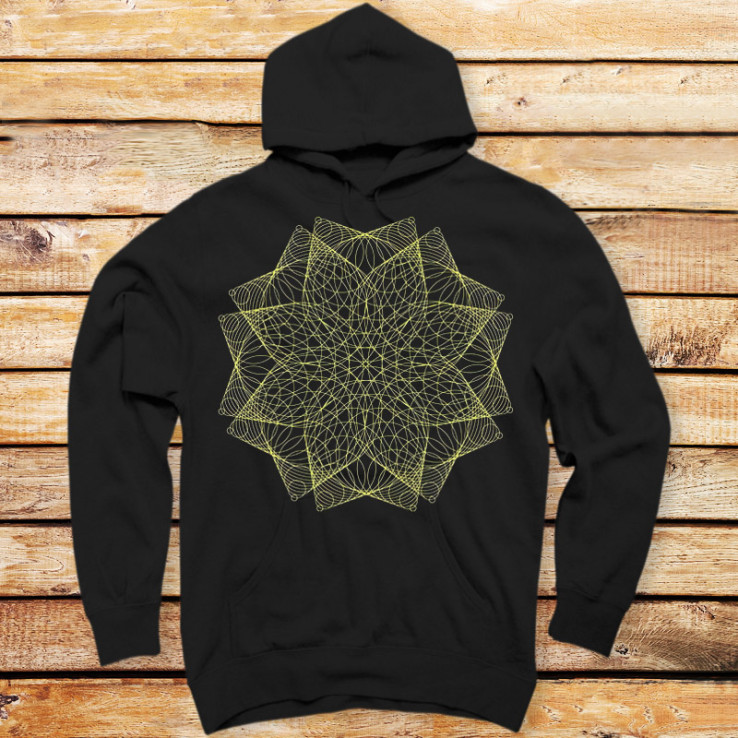 Geometric Lotus Flower II