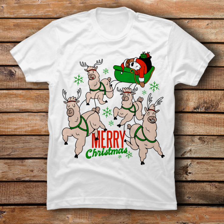 Sloth Santa Llamas