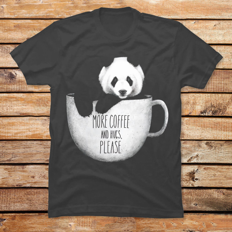 Panda with Coffee