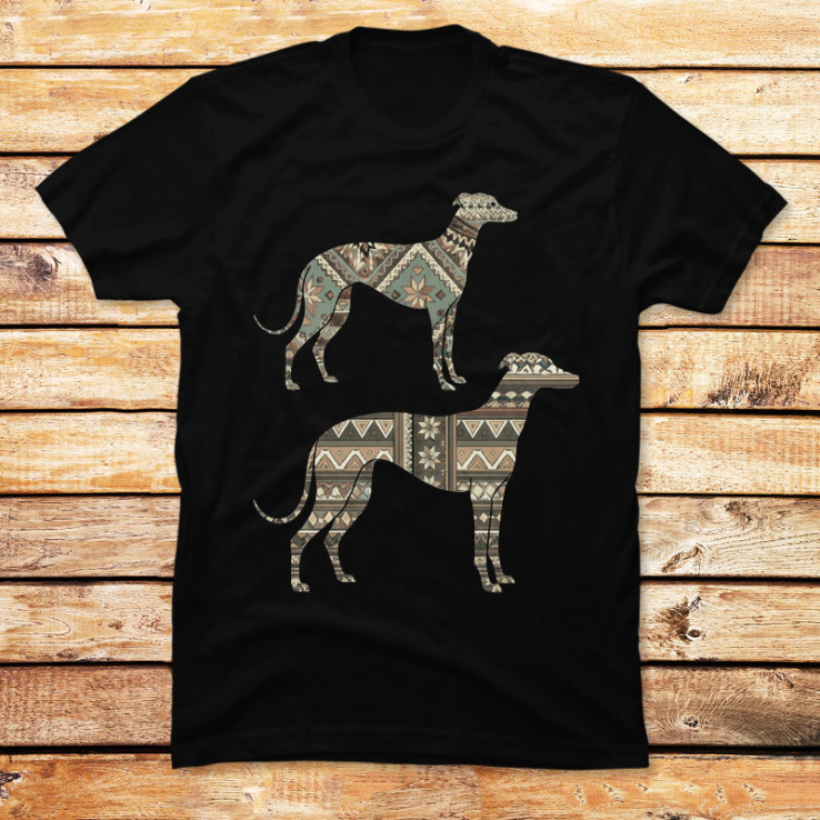 Patterned Greyhound