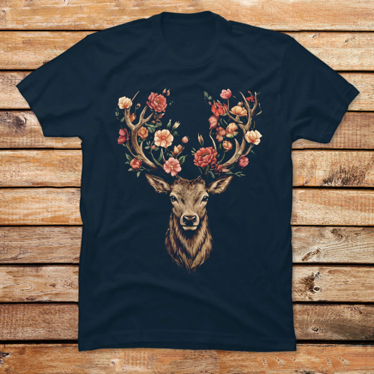 Floral Stag