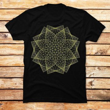 Geometric Lotus Flower II