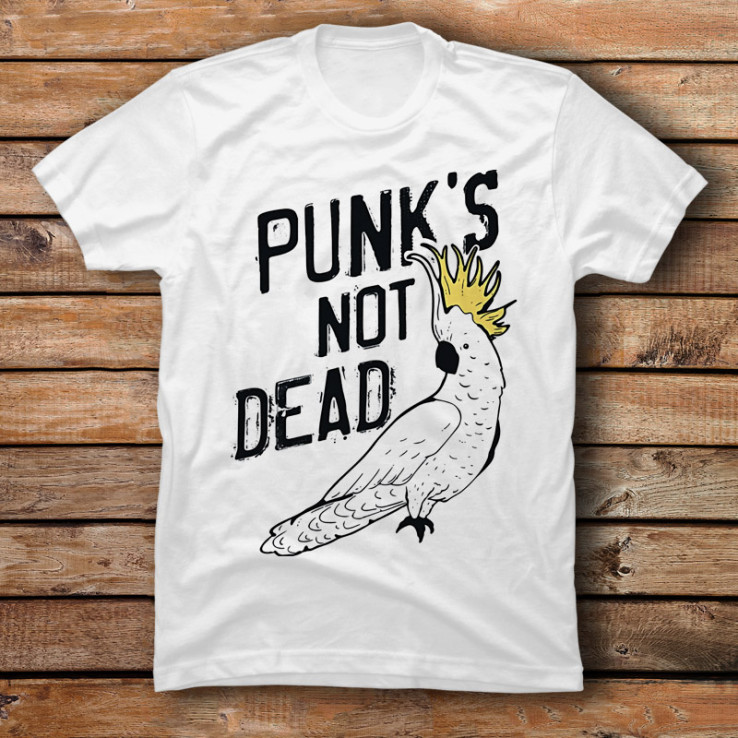 Punks Not Dead Cockatoo