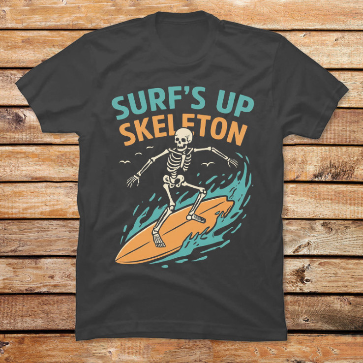Surf's Up Skeleton