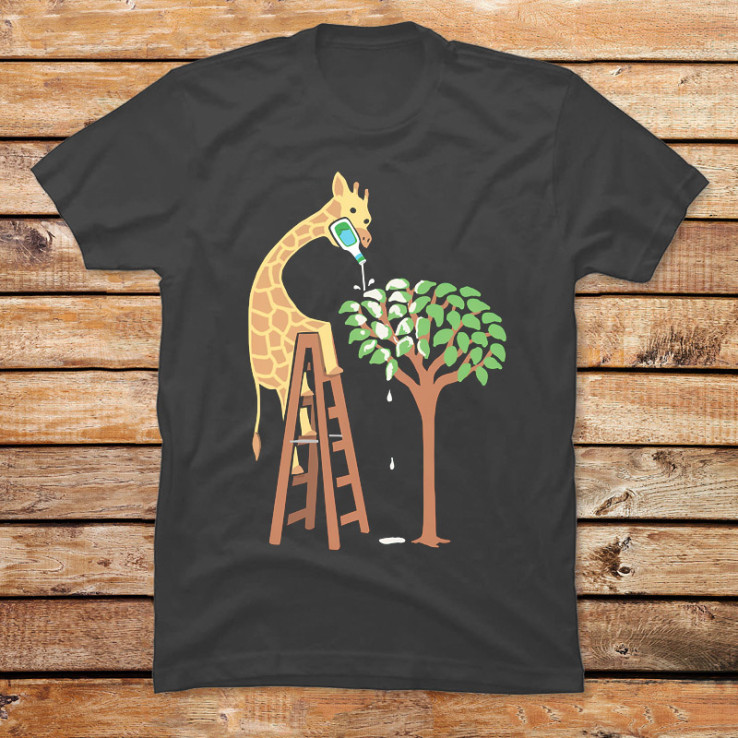 A GIRAFFE WHO LOVES RANCH