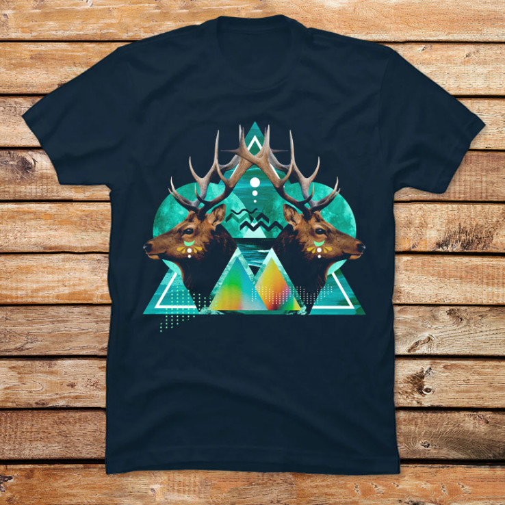 Deer Abstract
