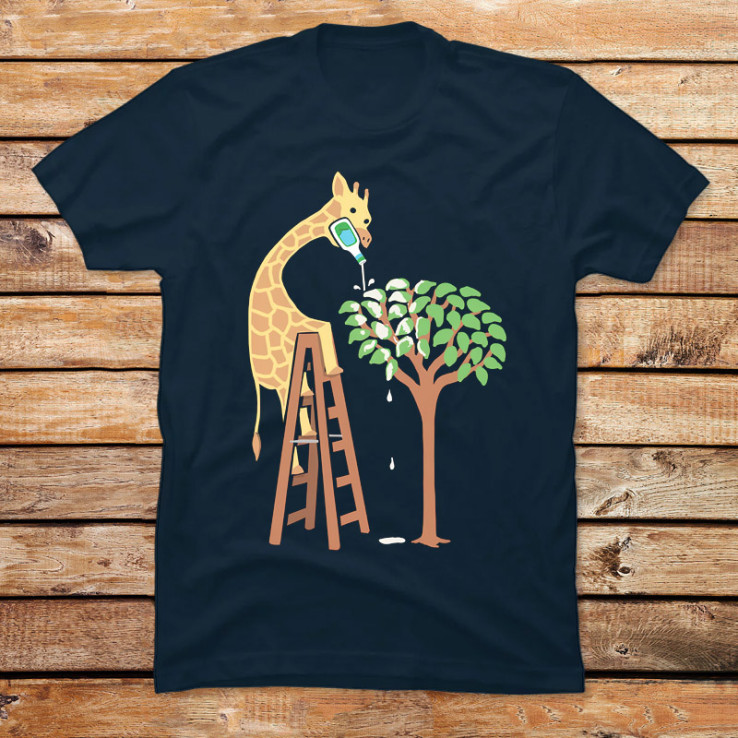 A GIRAFFE WHO LOVES RANCH