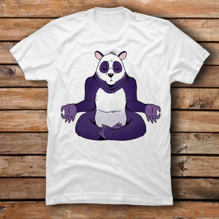 Panda Meditating