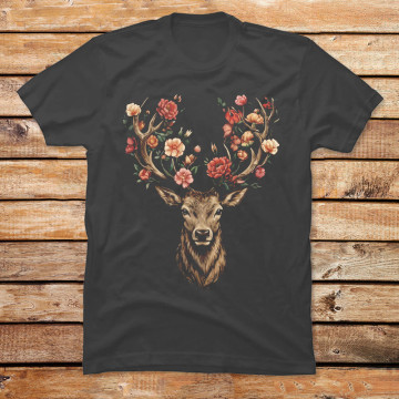 Floral Stag