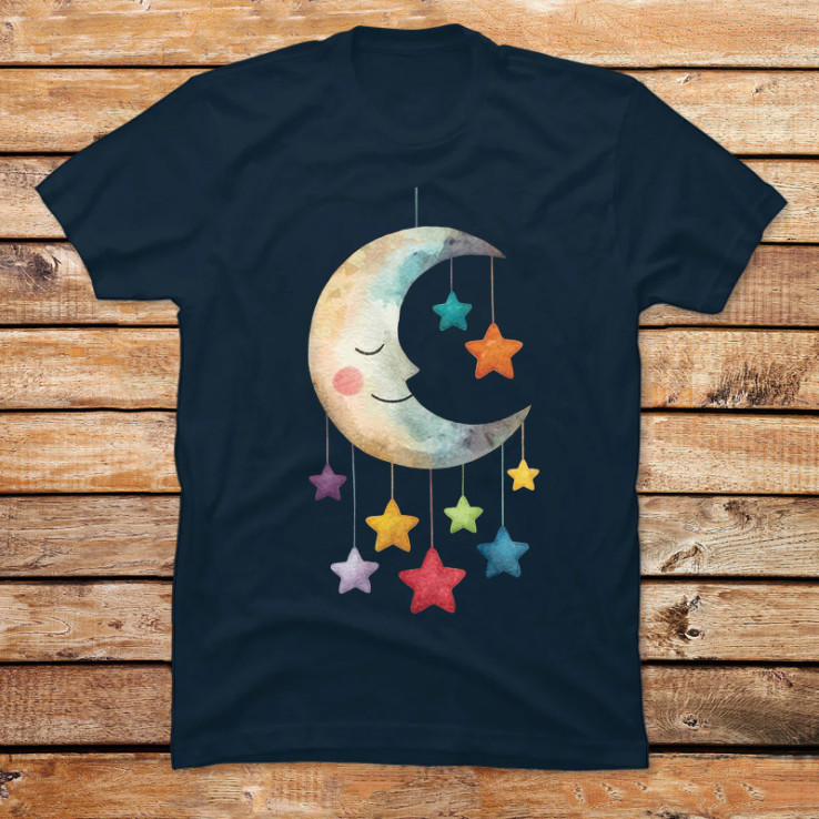 Moon and Stars Mobile