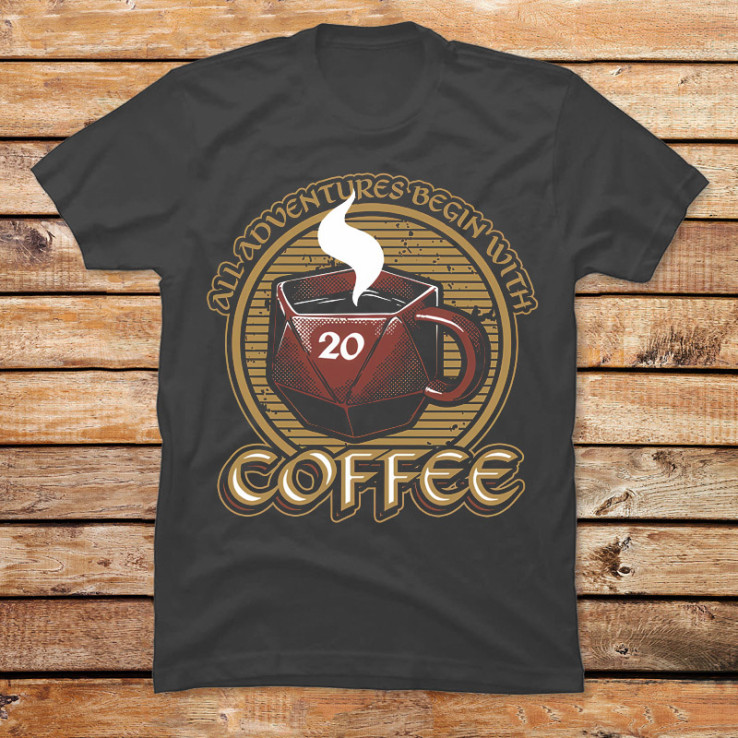 All adventures begin with coffee