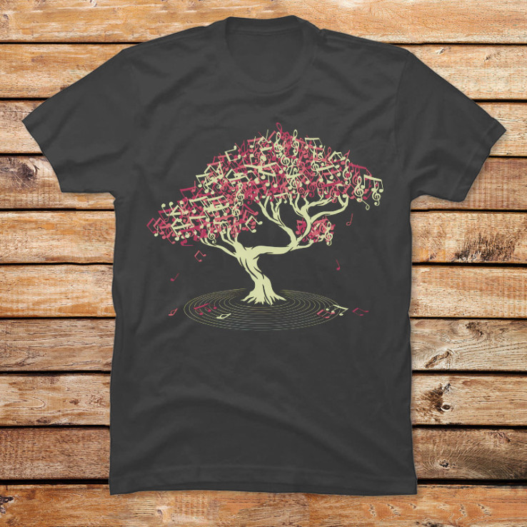 Japanese Bonsai Song Musical Notes