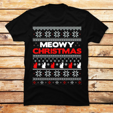 Meowy Christmas Funny Xmas