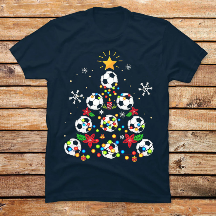 Christmas Tree Soccer Ball