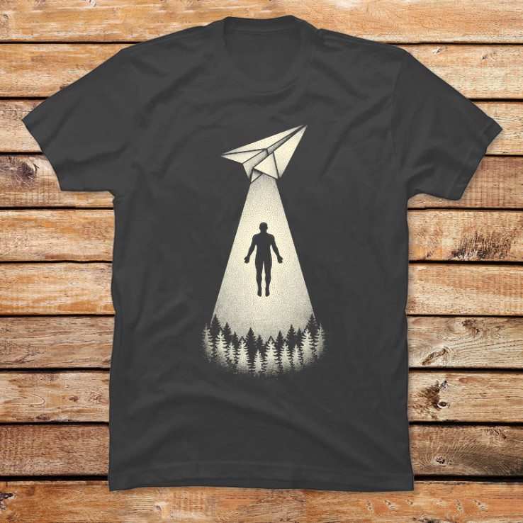 Paper Plane Abduction