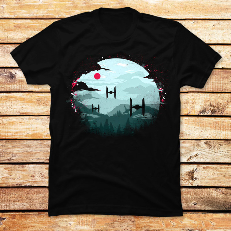 Tie Fighters At Dawn