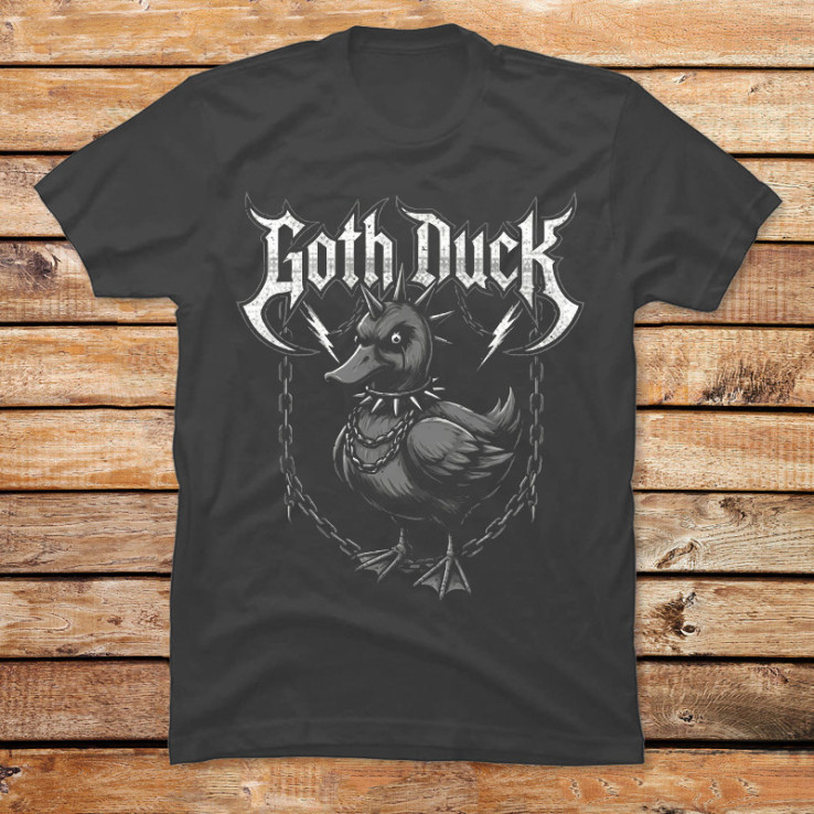 Goth Duck