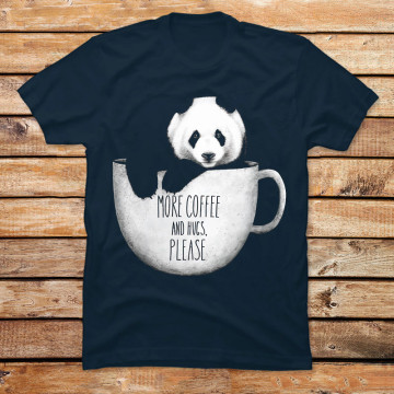 Panda with Coffee