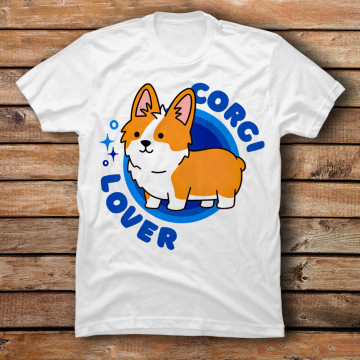 Corgi Lover Blue